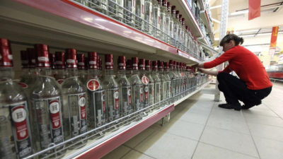 В России начали продавать водку из Великобритании, Польши и Франции
